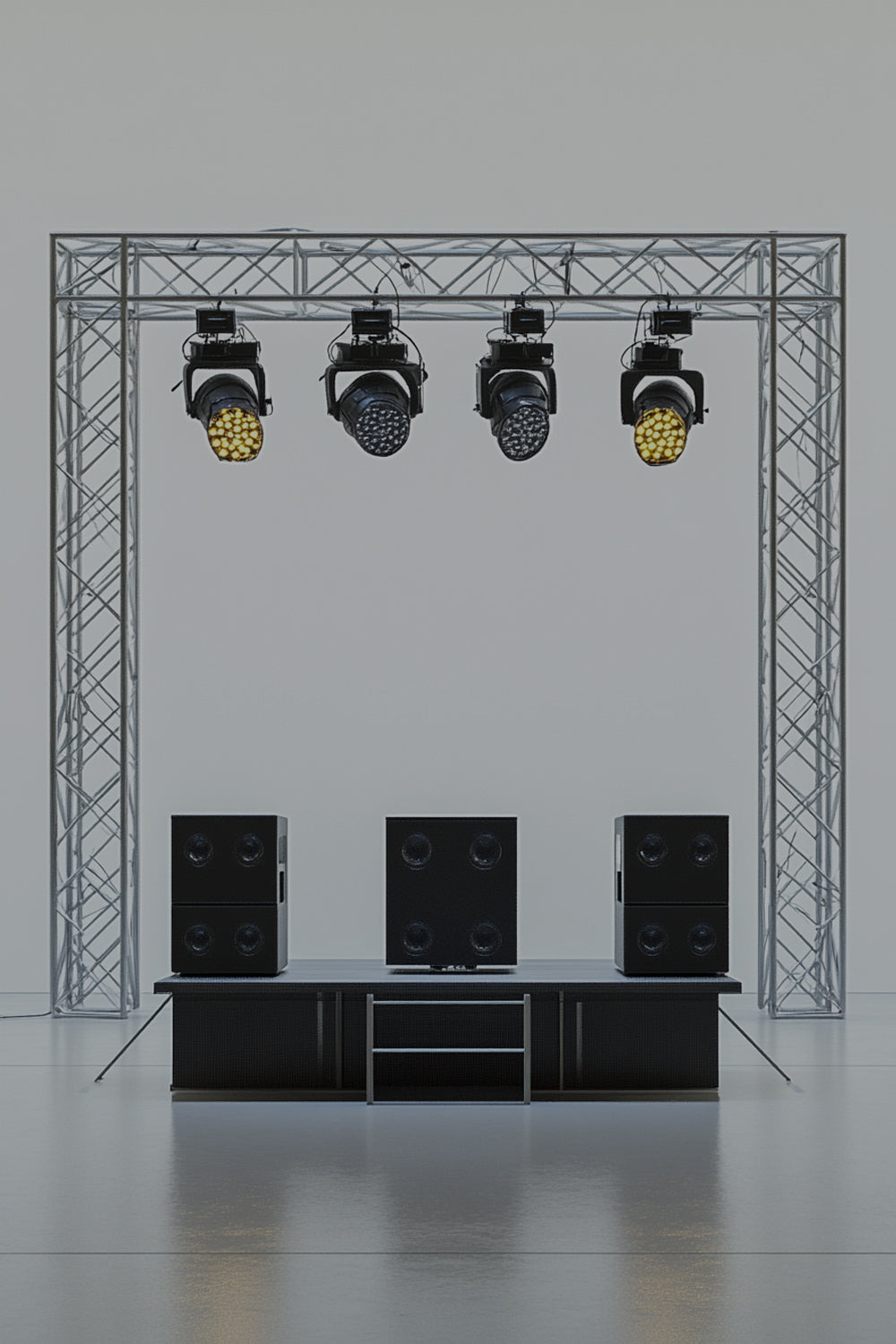 Truss & podium
