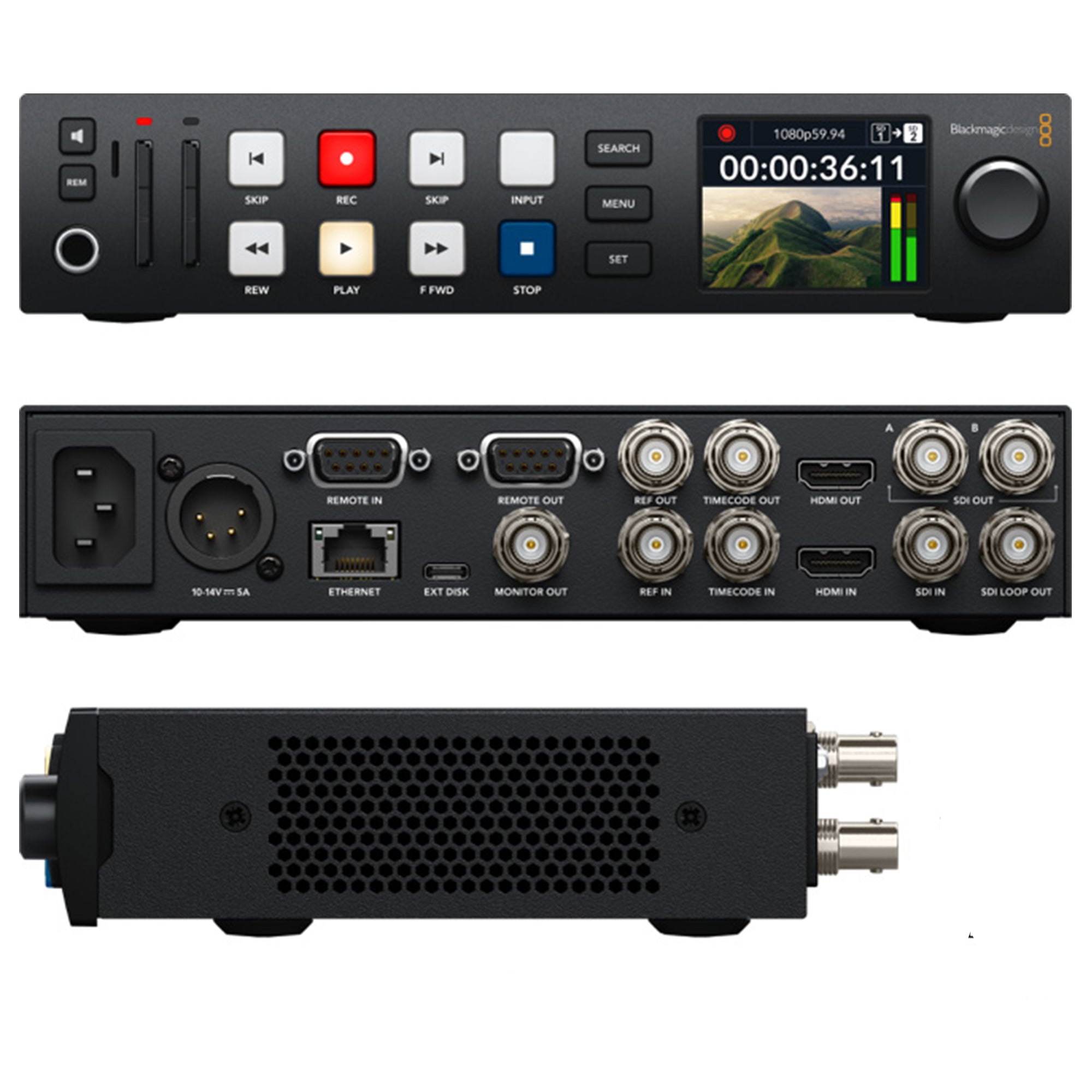 Blackmagic hyperdeck studio hd plus