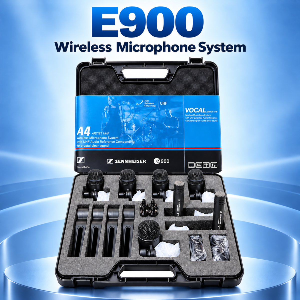 MICRO DRUM KIT 7PCS SET E900