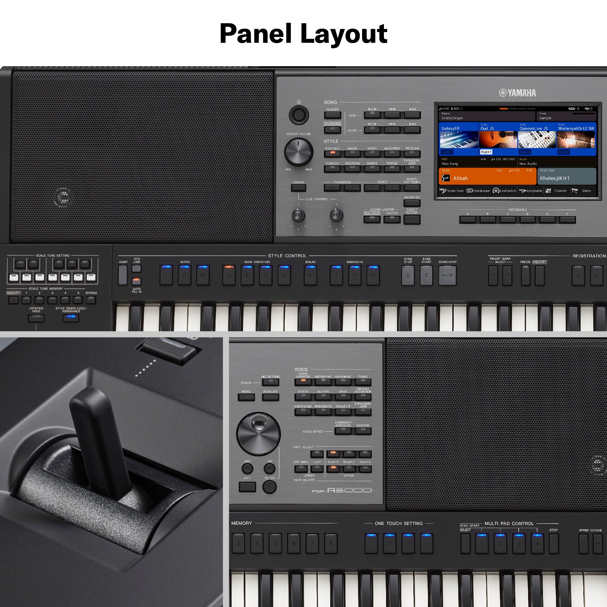 YAMAHA PSR-A5000 ORIENTAL WORKSTATION