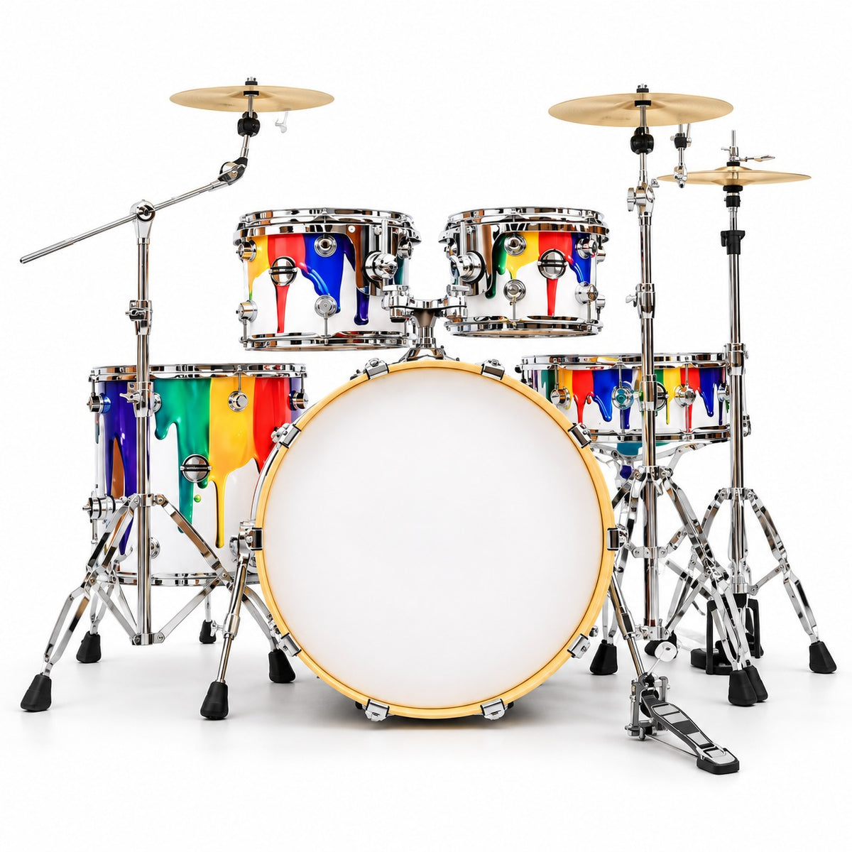 DRUM 25DIA 8PC SET PAINT CLR YAMAHA-002