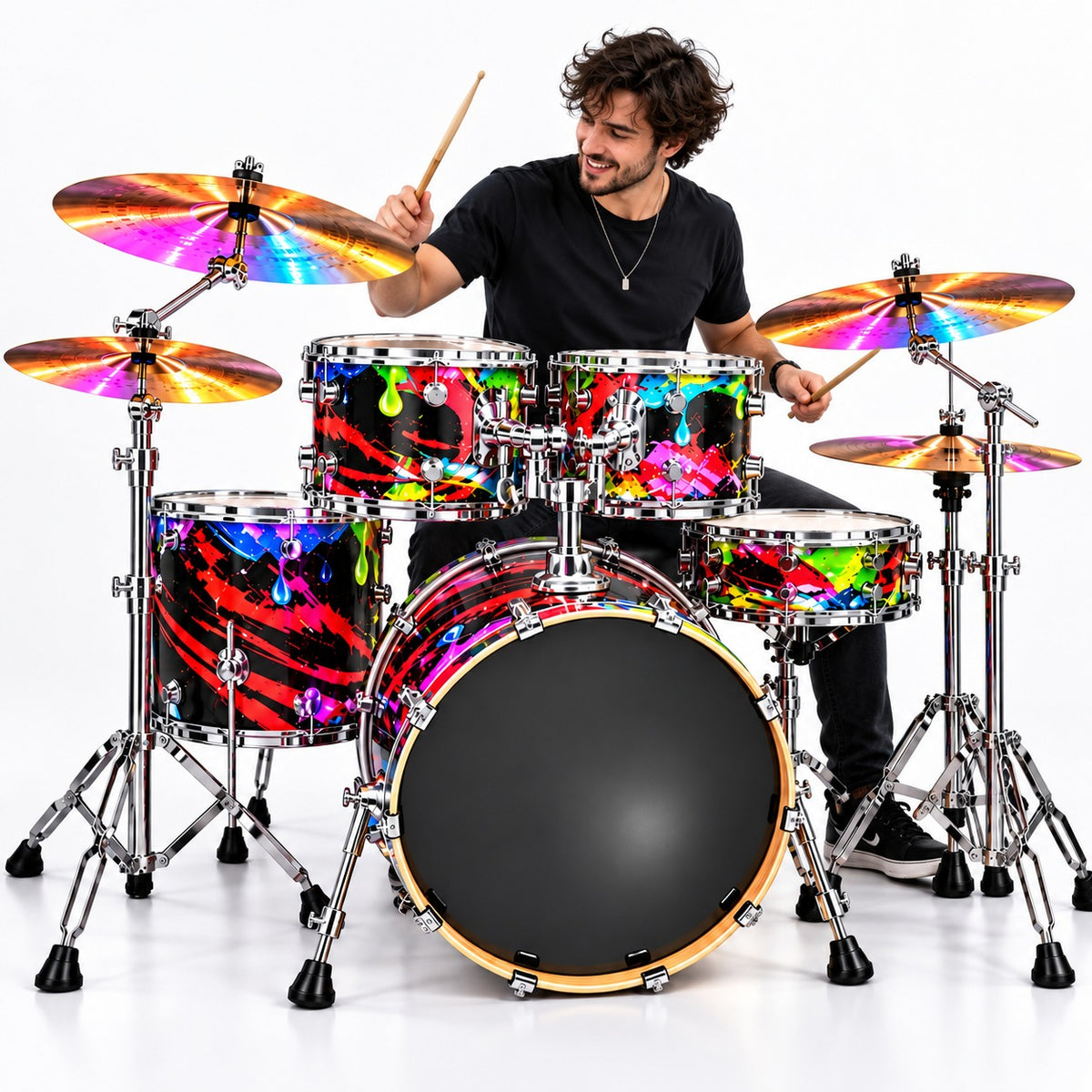 DRUM RHYTHM 9PCS SET YMH1100