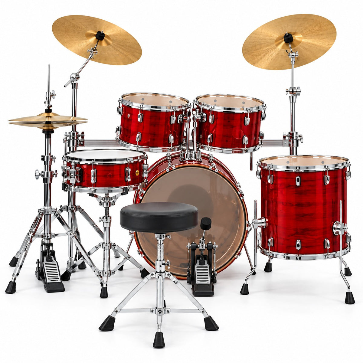 DRUM 25DIA 8PC SET ALU/STAND YAMAHA-004